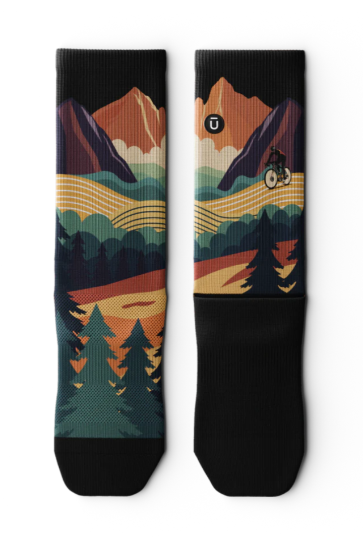 Outway Meandering Crew Sock