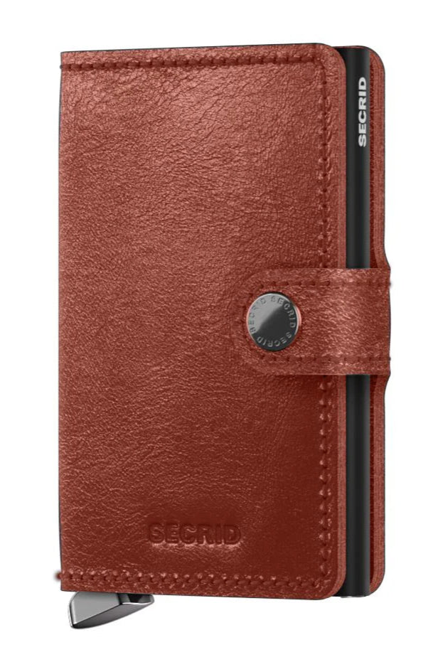 Secrid Premium Mini Wallet Basco Cognac