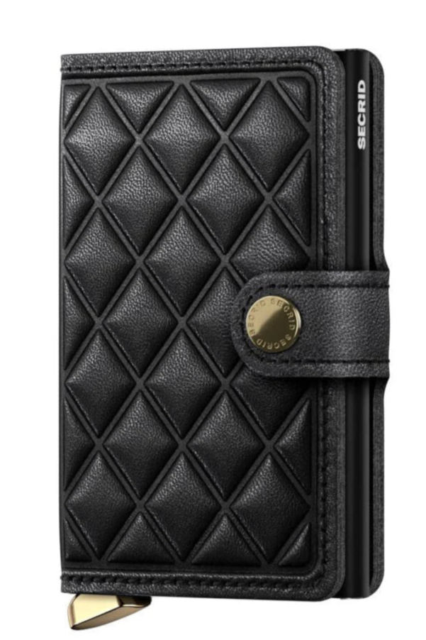Secrid Premium Mini Wallet Emboss Diamond Black