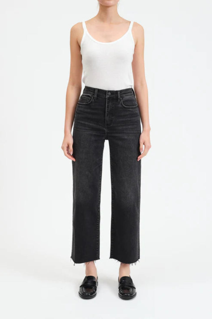 Daze Pleaser High Rise Wide Ankle Twilight