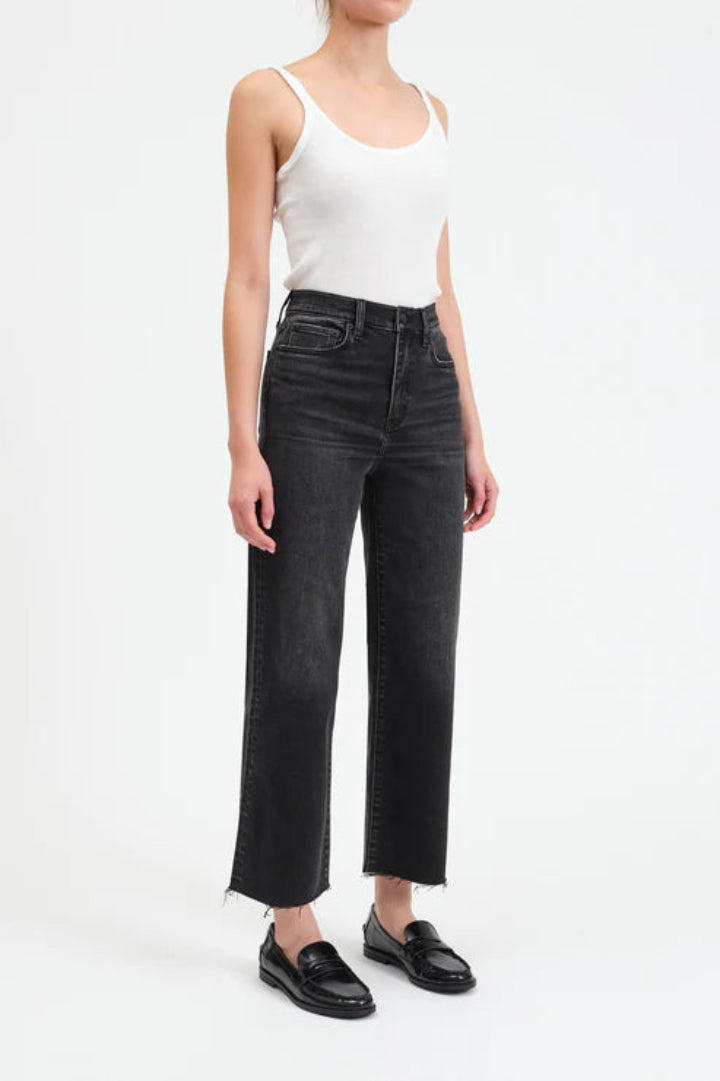 Daze Pleaser High Rise Wide Ankle Twilight