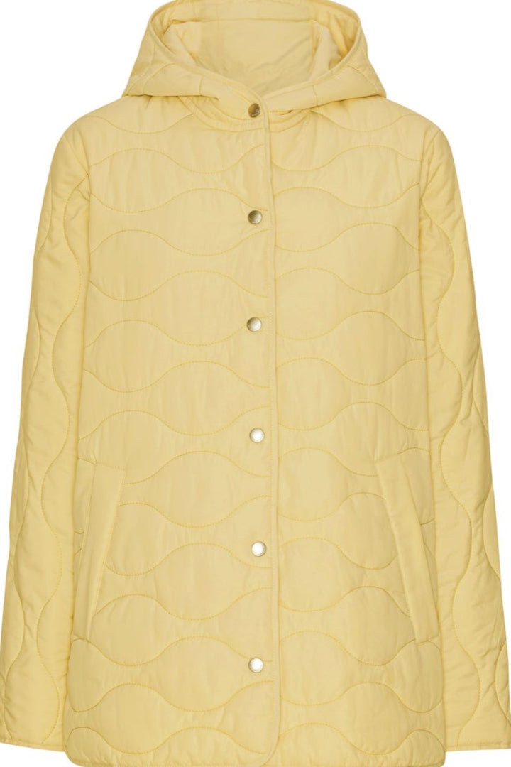 Ilse Jacobsen Quilted02 Jacket Lemon Drop