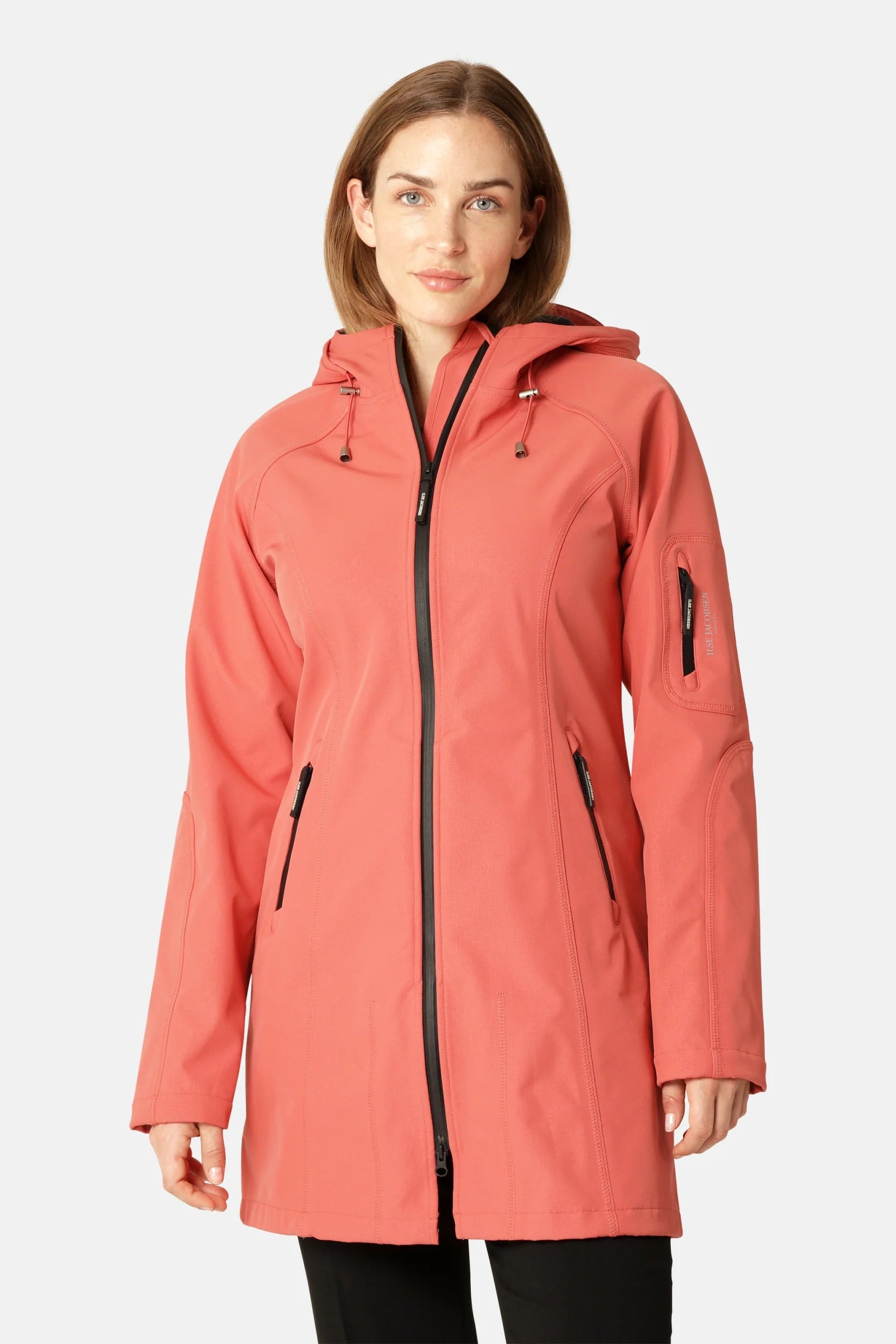 Ilse Jacobsen Rain37 Raincoat Spiced Coral