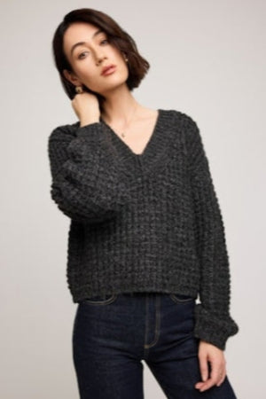 Gentle Fawn Willow Sweater Heather Charcoal