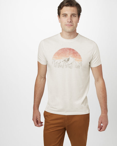 Tentree Men's Vintage Sunset T-shirt - Covet in Qualicum