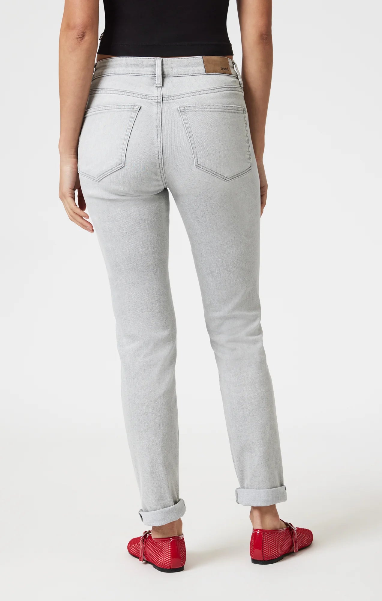 Mavi Kathleen Ice Grey Feather Grey