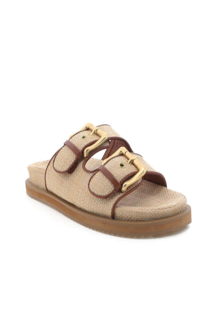 Billini Tenzin Sandal Natural Raffia