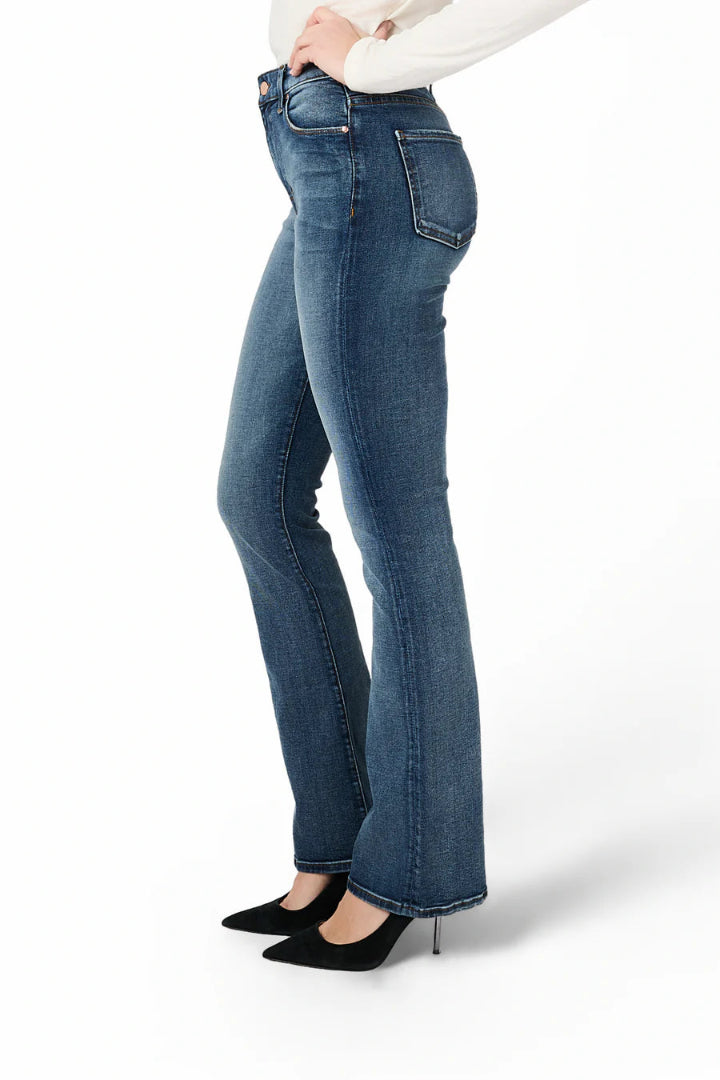 Fidelity Lily High Boot Cut Idol Blue