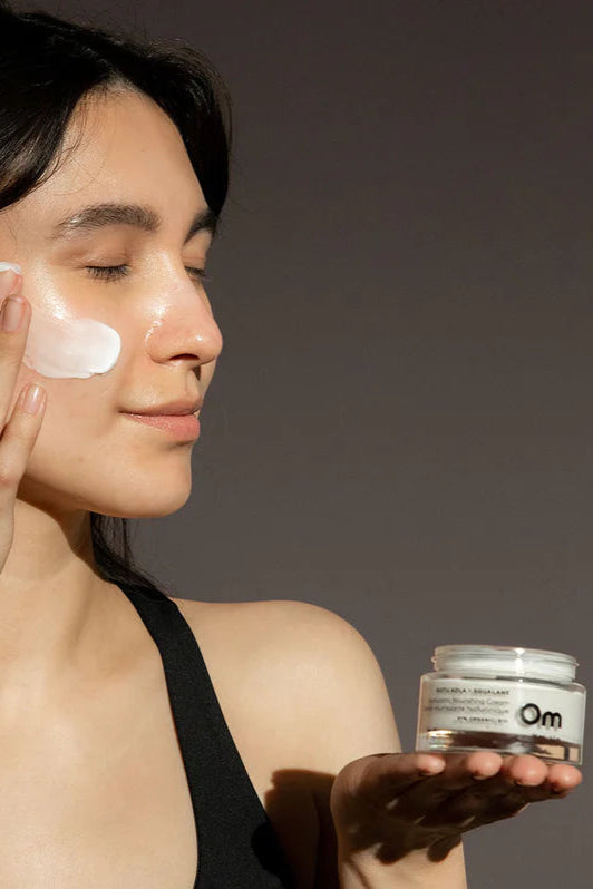 Om Organics Mini Gotu Kola + Squalane Hyaluronic Nourishing Cream - Mini 12ml