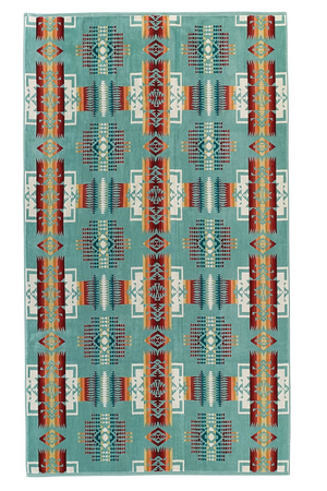 Pendleton Spa Towel Chief Joseph Aqua