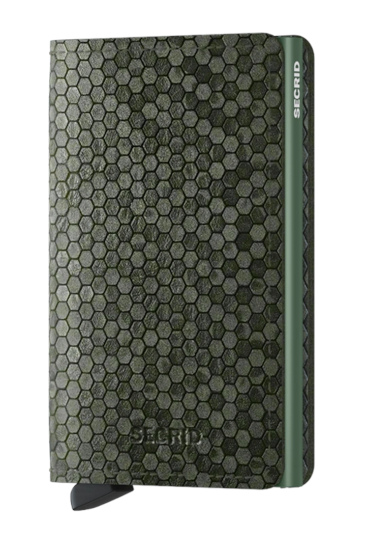 Secrid Slim Wallet Hexagon Green