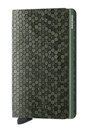 Secrid Slim Wallet Hexagon Green