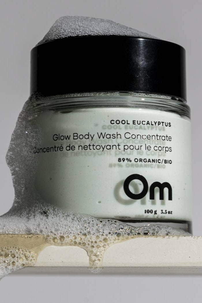 Om Organics Cool Eucalyptus Glow Body Wash Concentrate