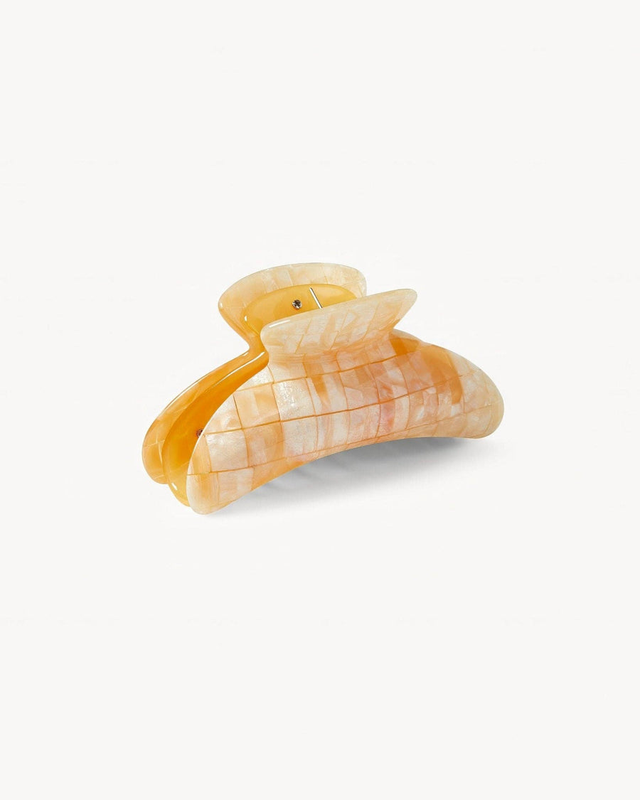 Grande Heirloom Claw in Sea Shell Checker