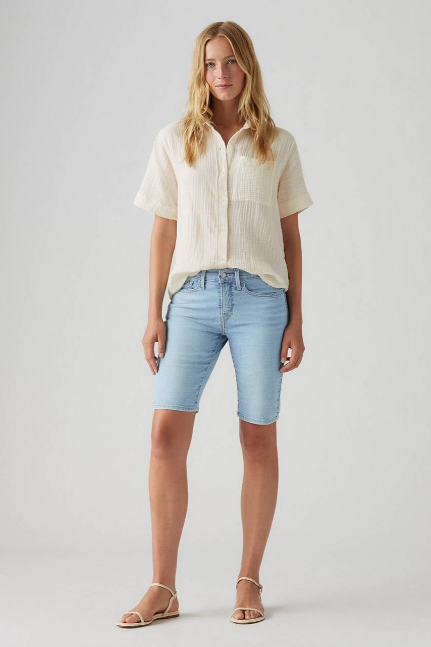 Levi's Shaping Bermuda Shorts Double Duty