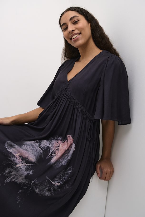 Culture CUVinny Chaina Long Dress Black