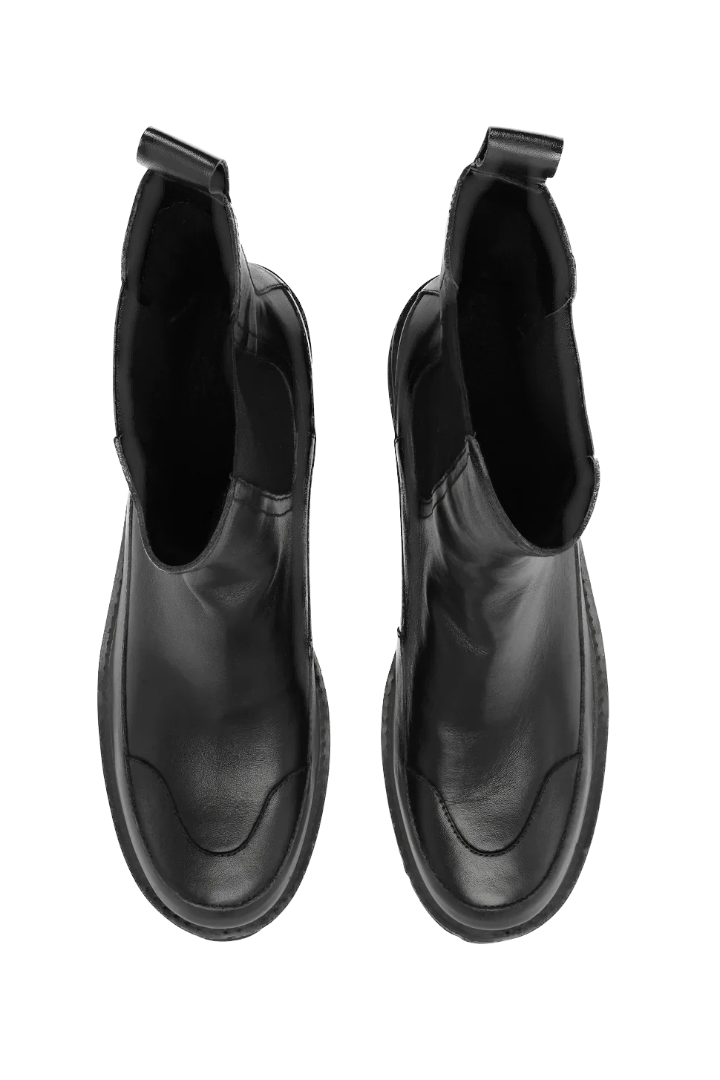 Ilse Jacobsen Miley Calf Length Boots Black