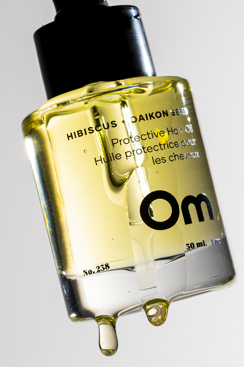 Om Organics Hibiscus + Daikon Seed Protective Hair Oil