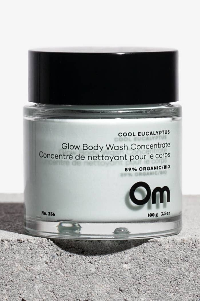 Om Organics Cool Eucalyptus Glow Body Wash Concentrate