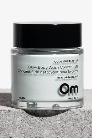 Om Organics Cool Eucalyptus Glow Body Wash Concentrate