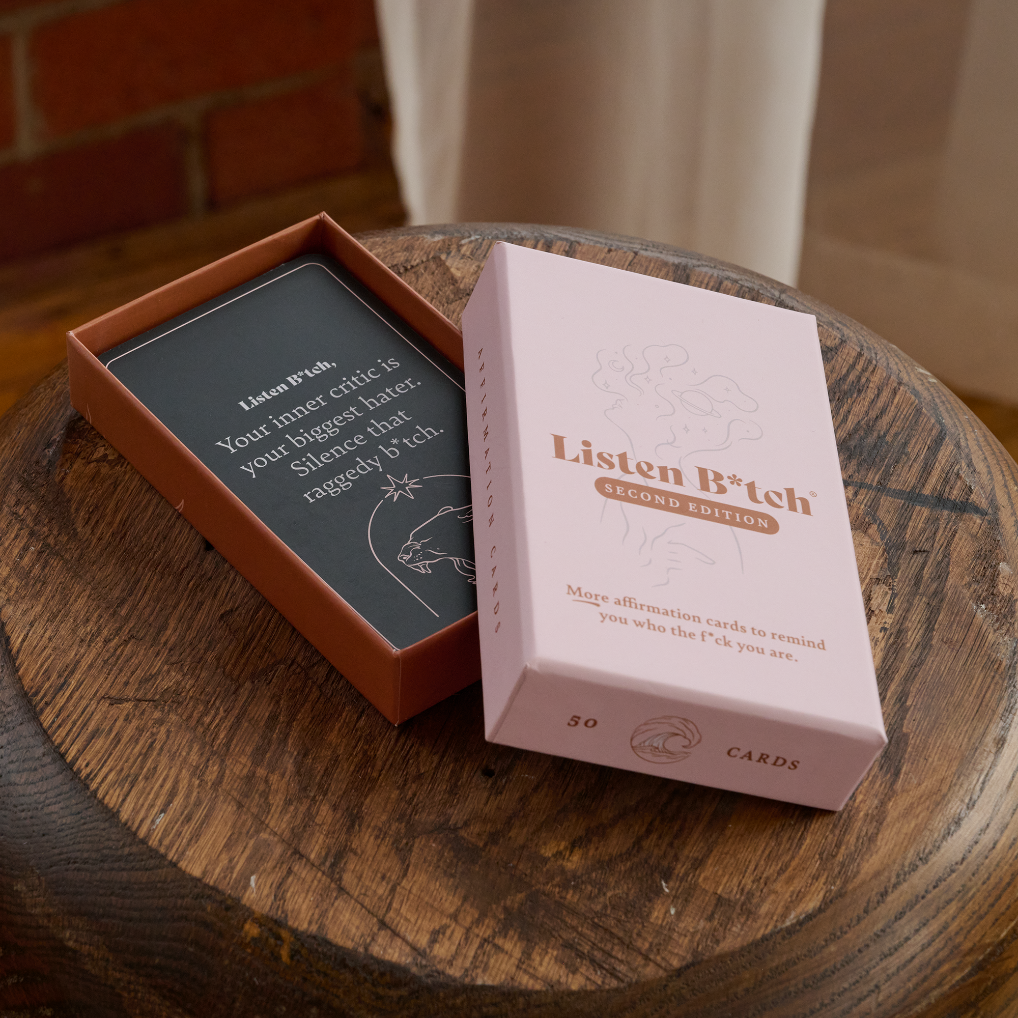 Second Edition | Listen Bitch Affirmation Cards