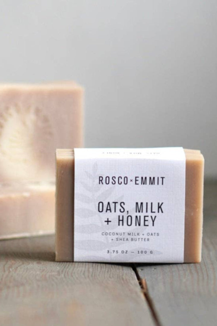 Rosco Emmit Soap Oats, Milk + Honey