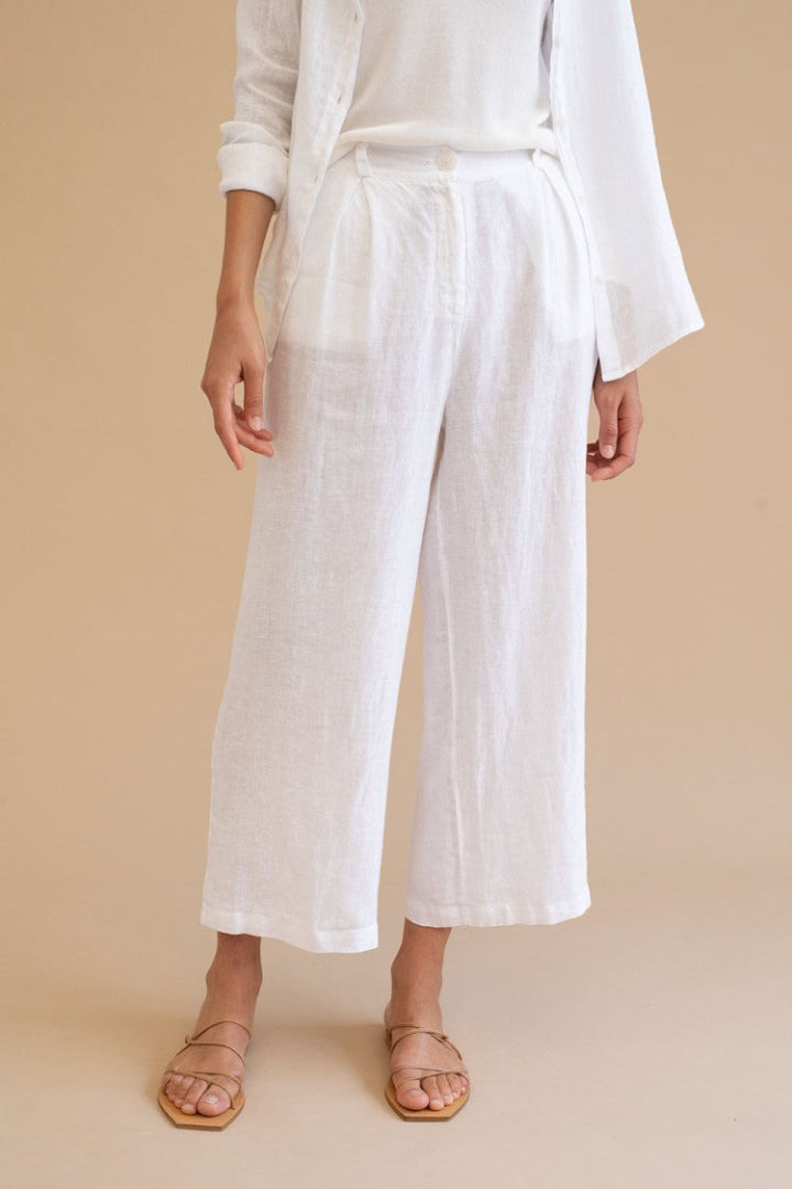 Mus & Bombon Dumian Trousers White