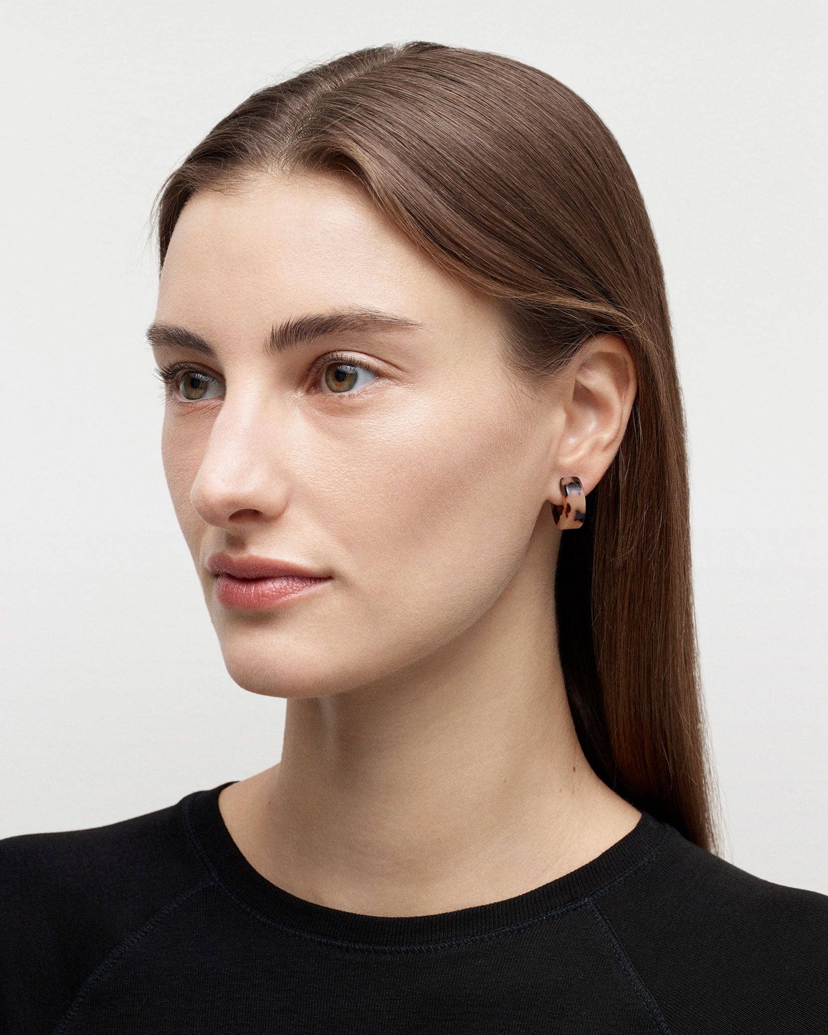 Muse Hoops in Obsidian