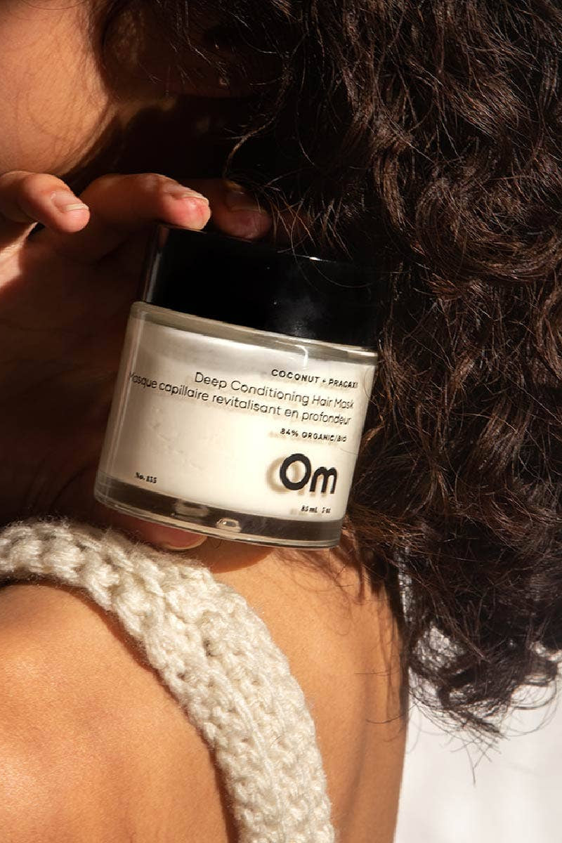 Om Organics Coconut + Pracaxi Deep Conditioning Hair Mask - Full Size 150ml