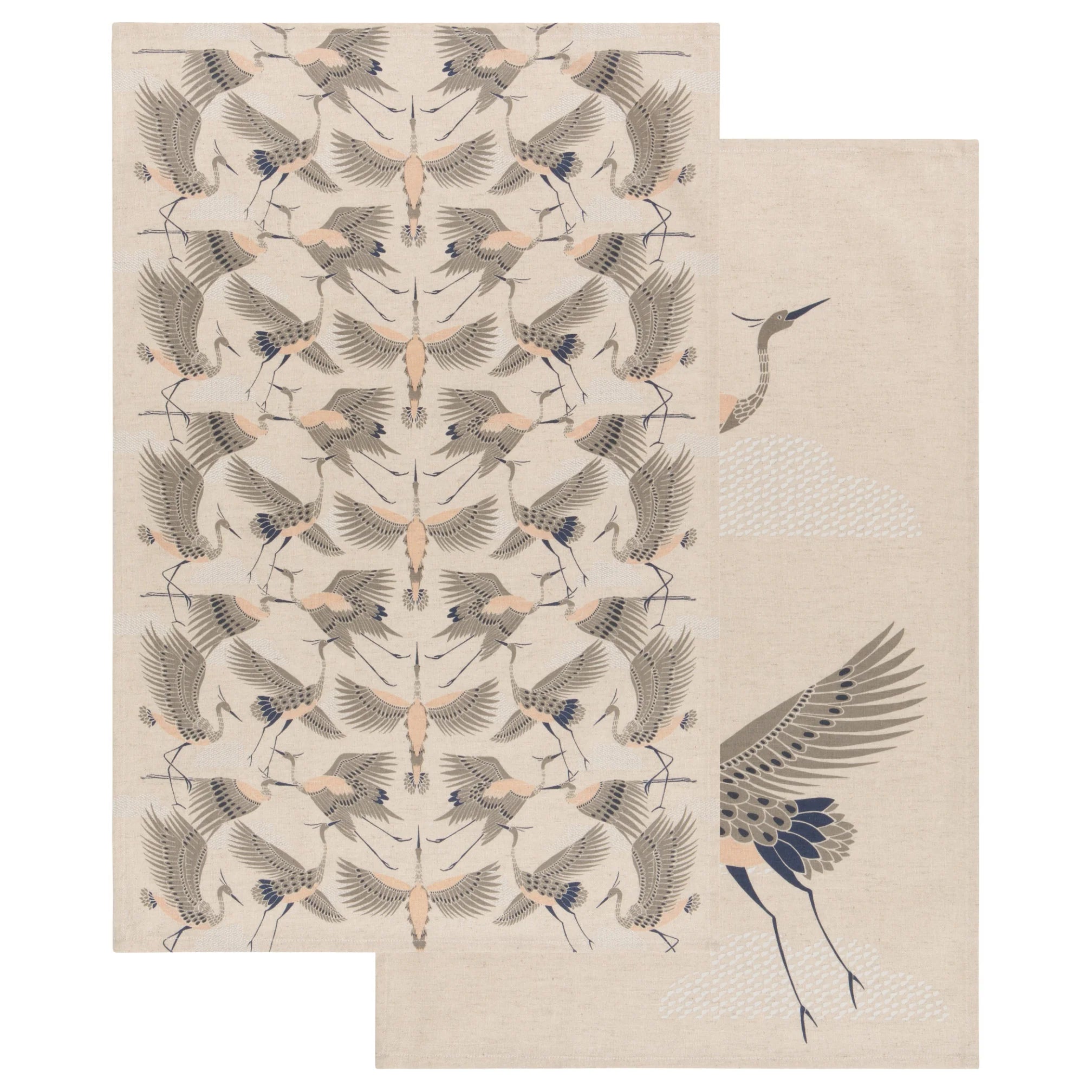 Danica set/2 Teatowels  Flights Of fancy