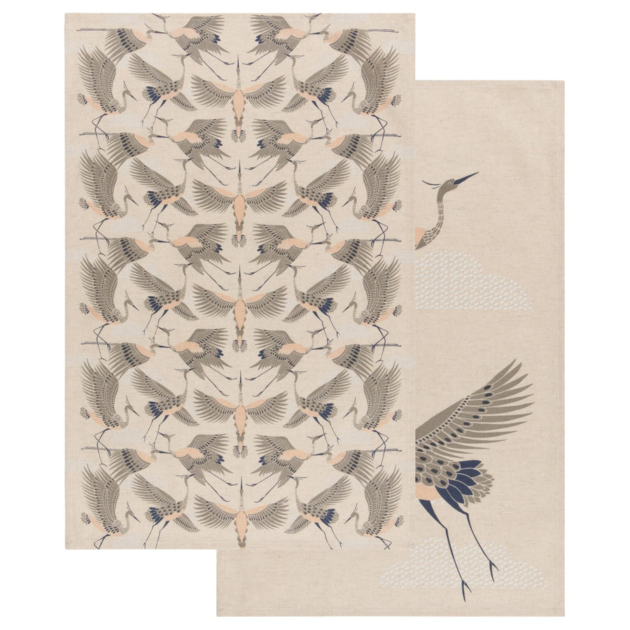 Danica set/2 Teatowels  Flights Of fancy