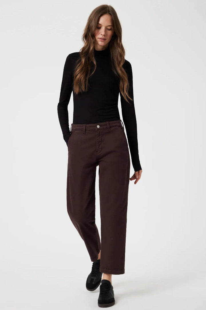 Mavi Lauren Chino Pant Current Casual Twill