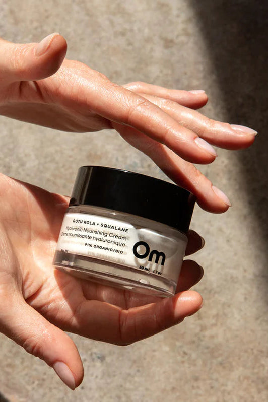 Om Organics Mini Gotu Kola + Squalane Hyaluronic Nourishing Cream - Mini 12ml