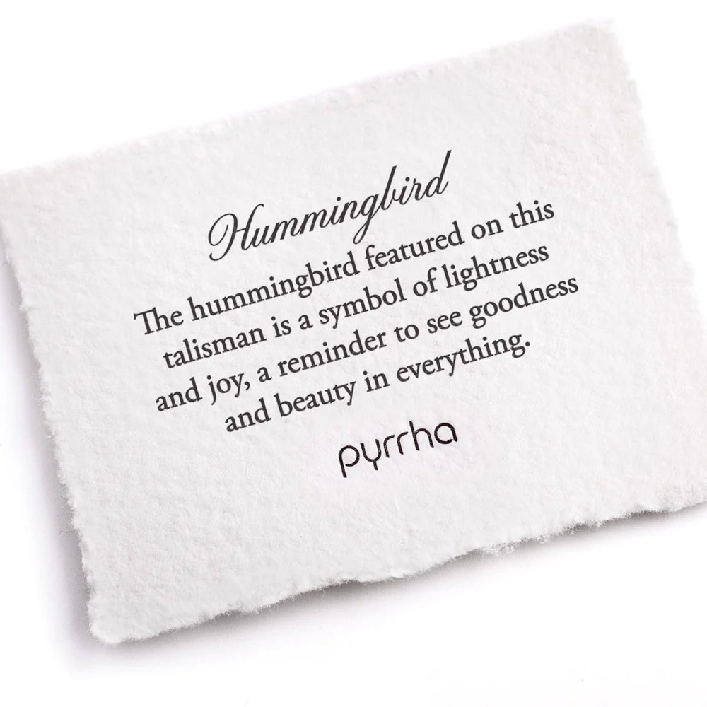 Pyrrha Hummingbird 14k Gold Long Link Paperclip Chain Bracelet