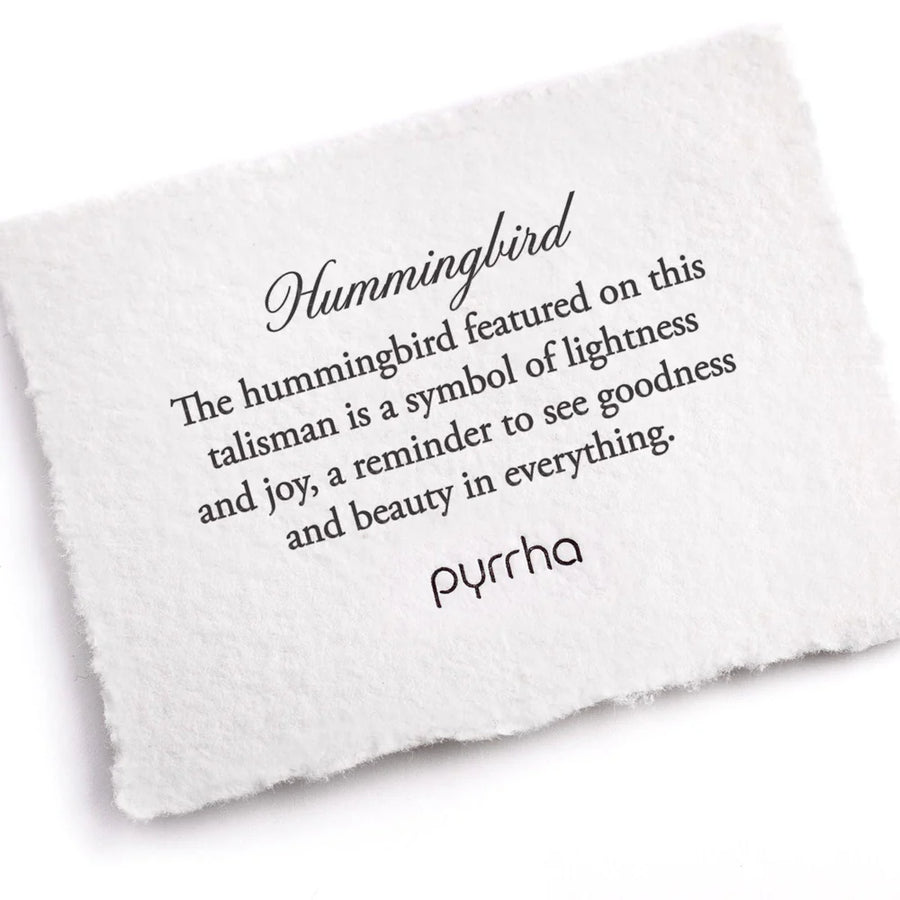 Pyrrha Hummingbird 14k Gold Long Link Paperclip Chain Bracelet