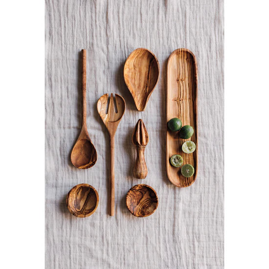 Danica Set/2 Salad Server Olive Wood
