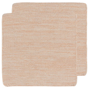 Danica Set/2 Knit Dishcloth Nectar