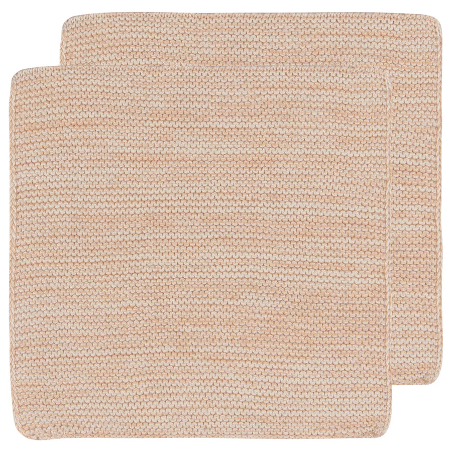 Danica Set/2 Knit Dishcloth Nectar