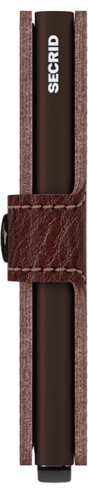 Secrid Slim Wallet Veg Espresso Brown