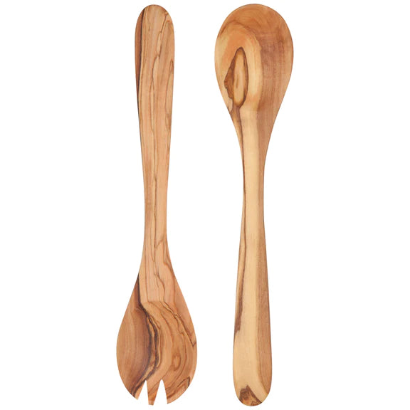 Danica Set/2 Salad Server Olive Wood