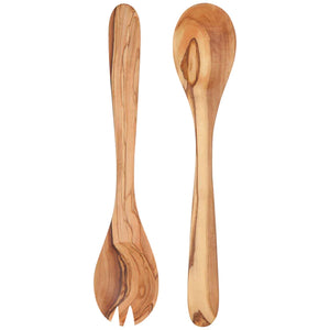 Danica Set/2 Salad Server Olive Wood