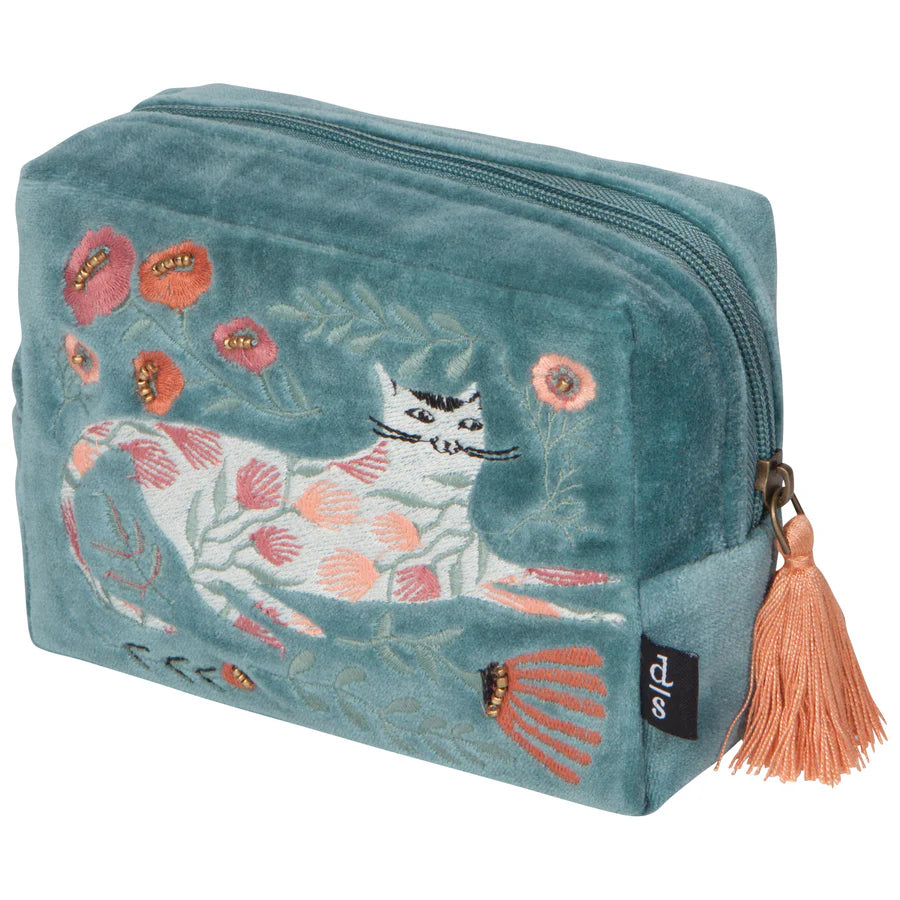 Danica Pouch Embroidered Catbloom
