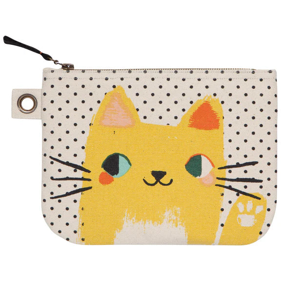 Danica Zip Pouch Large Meow Meow