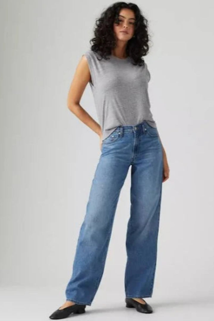 Levi's Baggy Dad Heavy Check