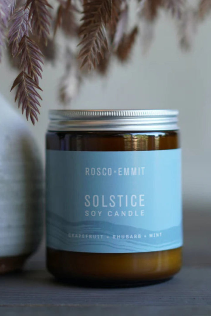 Rosco Emmit Glass Candle Solstice