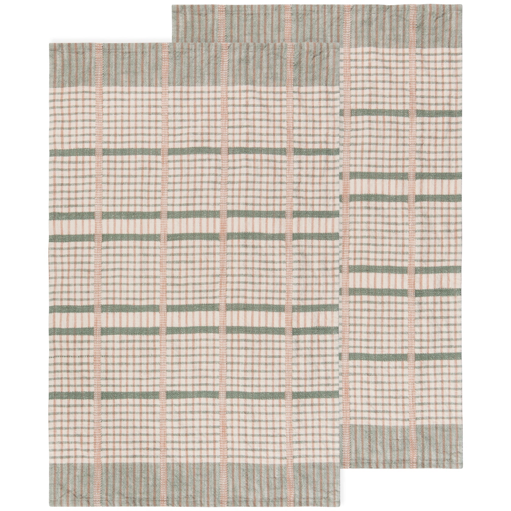 Danica Heirloom Teatowel Willow Check