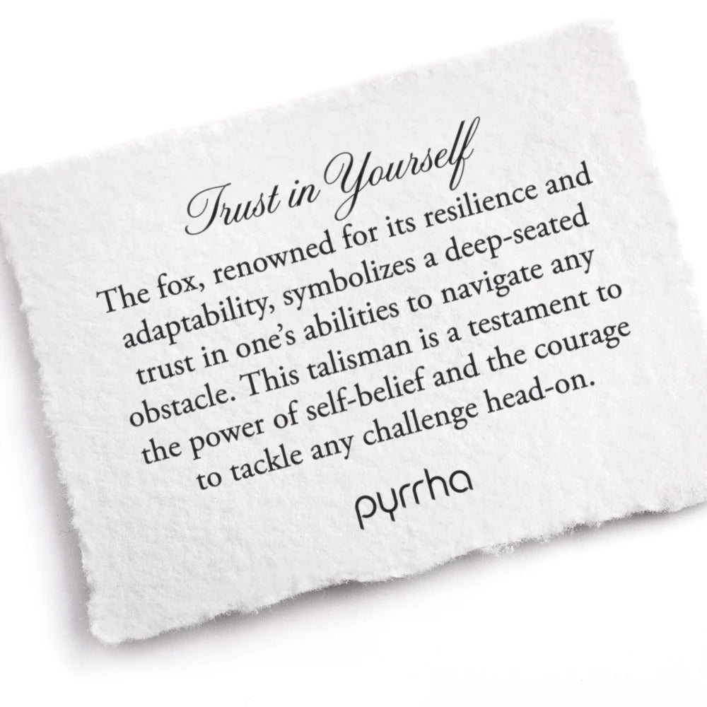 Pyrrha Trust in Yourself Signet Ring - Mystic Violet