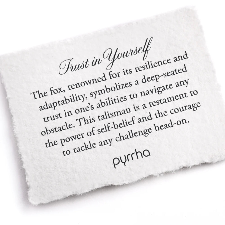Pyrrha Trust in Yourself Signet Ring - Mystic Violet