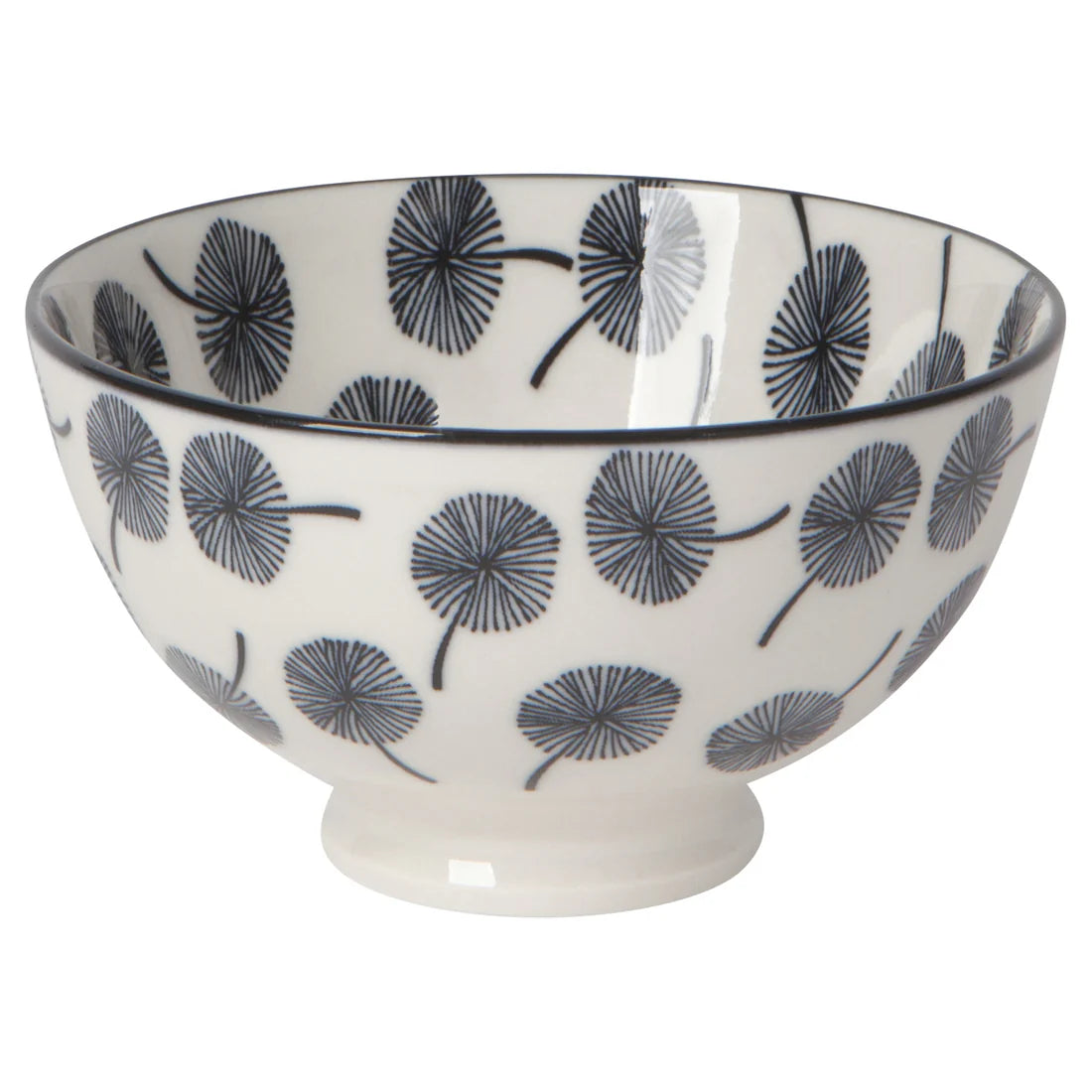Danica Bowl 4inch Gray Dandelion