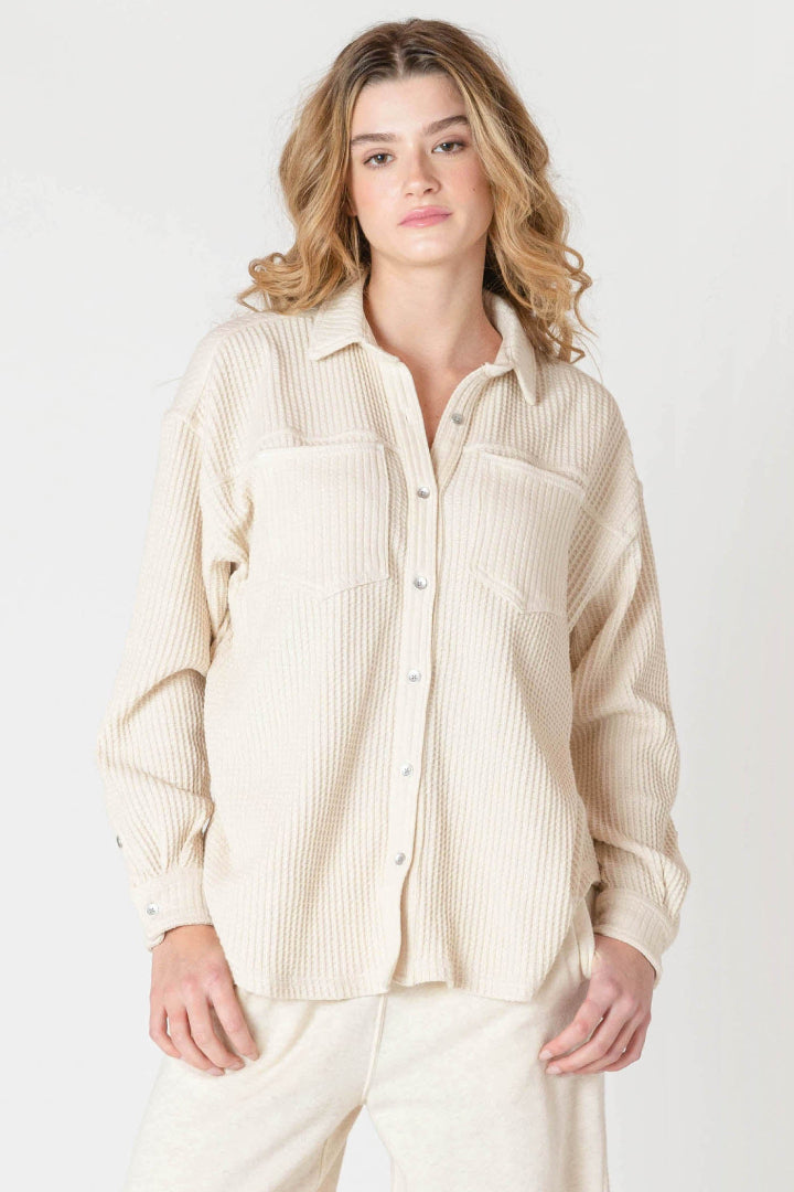 Room 34 Thermal Knit Shirt